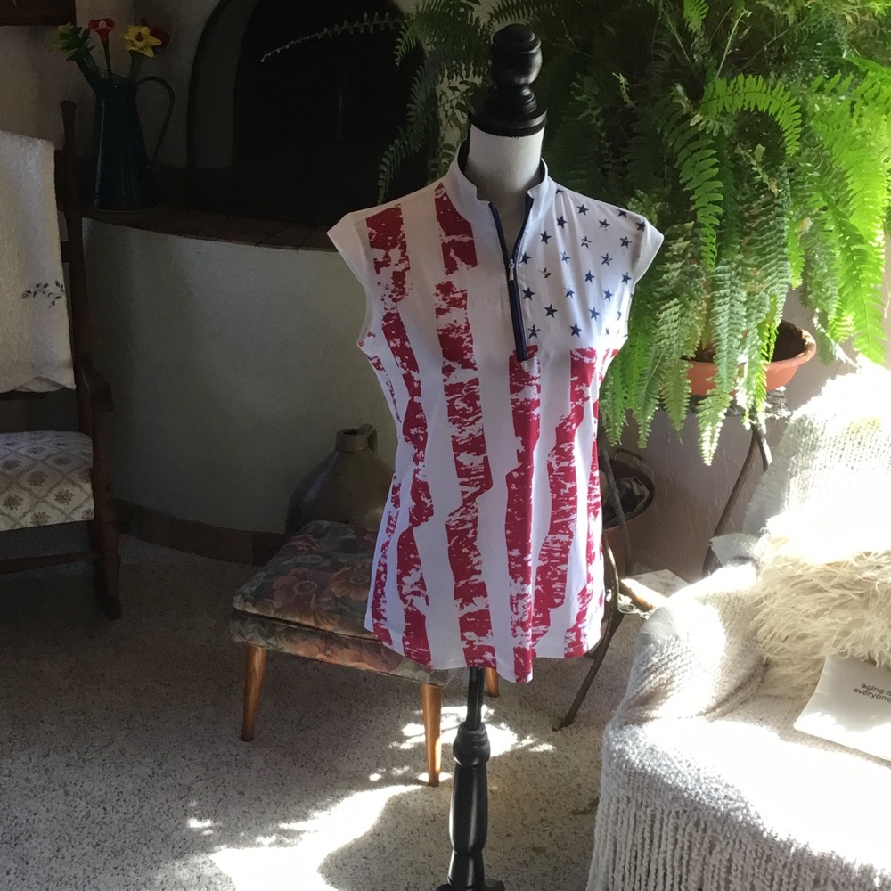 NWT San Soleil Sleeveless Golf Top